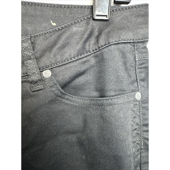 prAna Jeans Womens Size 8 /29 Slim Fit Black Gray Short Inseam Ladies - Picture 4 of 9